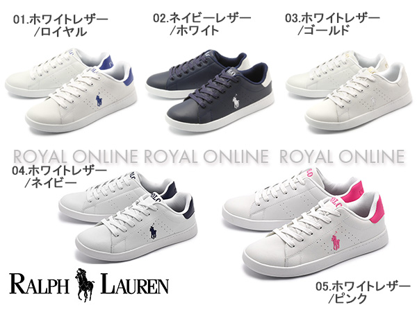 【ポロ ラルフローレン】 QUILTON スニーカー 靴 全5色　レディース＆ジュニア