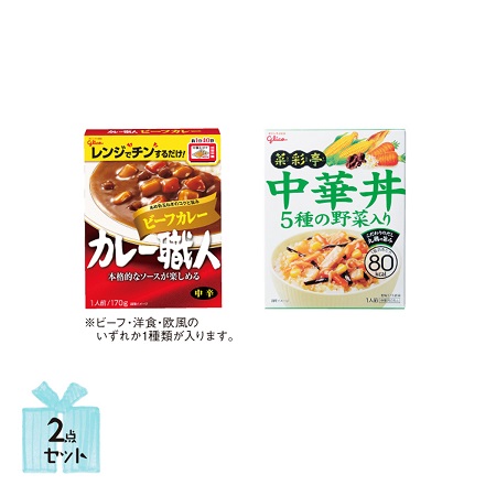 カレー&中華丼セット　デリシャス