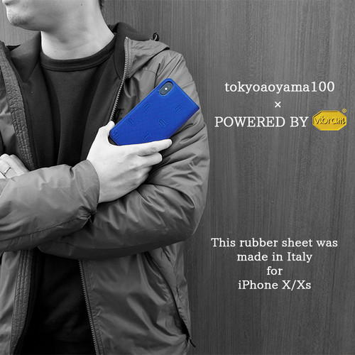 vibram × TOKYO AOYAMA iphone X/XS 対応 スマホケース Bookタイプ 3色展開