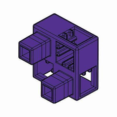 Artecブロック ハーフB 8P 紫