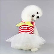 新作　犬服　ワンピース　ドッグウェア　犬　ペット　ペット服　ペット用品（XS-XL）