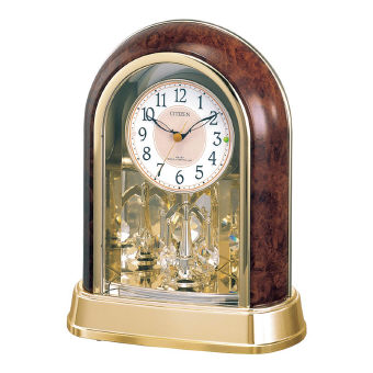 （クロック／ウォッチ）（インテリア時計）シチズン 回転飾り付電波置時計 4RY656-023