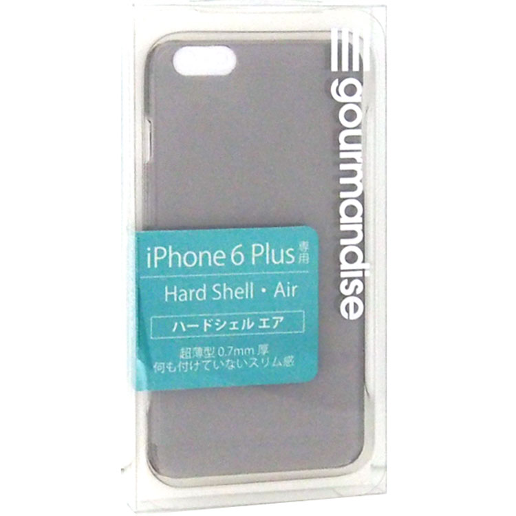 【特価商品】　iPhone6　iPhone6Plus対応　ハードシェルエア（スモーク）　スマホケース