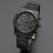 正規品SalvatoreMarra腕時計サルバトーレマーラ SM15116-BKBKSV 電波ソーラー クロノグラフ メンズ腕時計