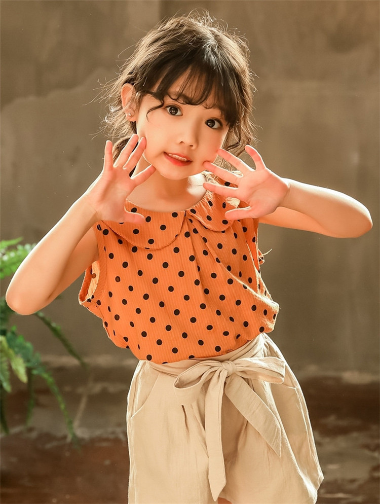 韓国ファッション 可愛い 流行のキッズ服 可愛い 女の子ファッション ミニドット Sweet系 トップス アパレル オープンブリッジ 合同会社 問屋 仕入れ 卸 卸売の専門 仕入れならnetsea