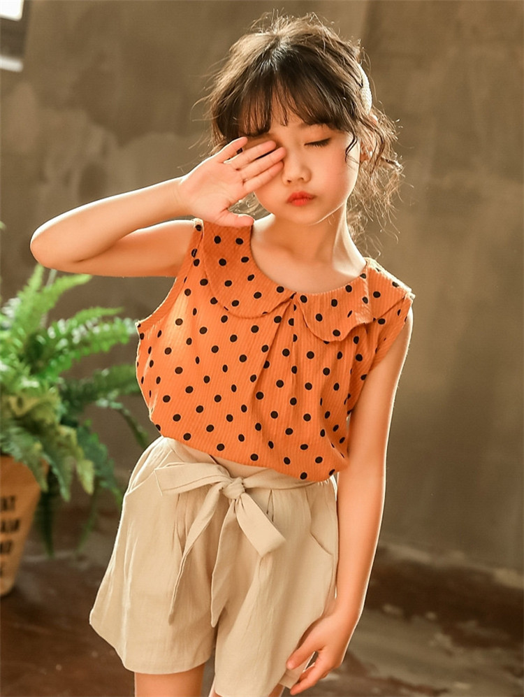 韓国ファッション 可愛い 流行のキッズ服 可愛い 女の子ファッション ミニドット Sweet系 トップス アパレル オープンブリッジ 合同会社 問屋 仕入れ 卸 卸売の専門 仕入れならnetsea