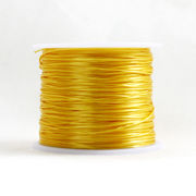 ポリウレタンゴム　20　黄色　　ハンドメイド　ブレスレット　水晶の線　約40m　全34色　オペロン　糸