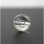 【オリジナル商品】カービング　占星術　冥王星　水晶(銀彫り)　12mm　品番： 9917