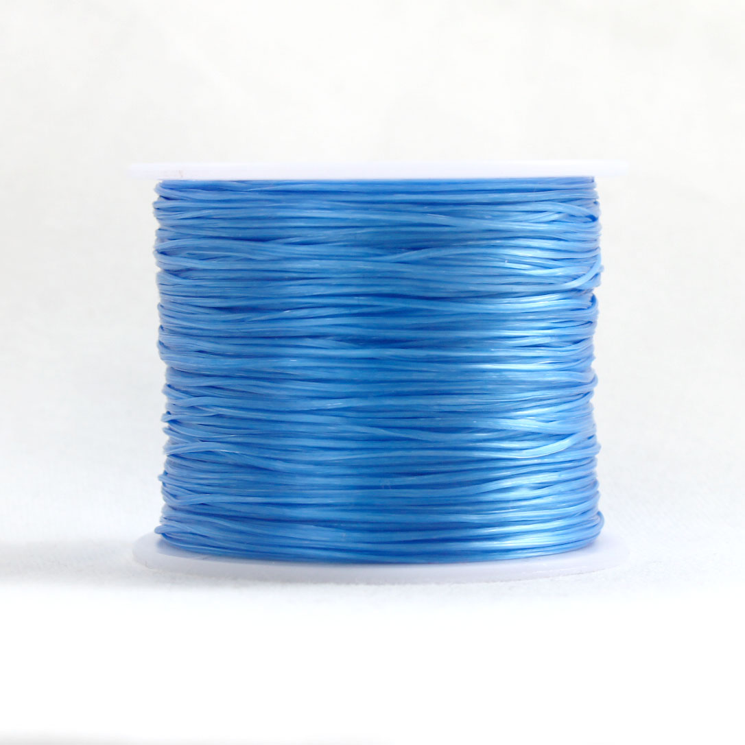 ポリウレタンゴム　27　藍色　ハンドメイド　ブレスレット　水晶の線　約80m　全34色　オペロン　糸