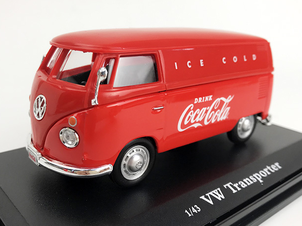 Coca-Cola VW カーゴ バン 1962 レッド  Ice Cold