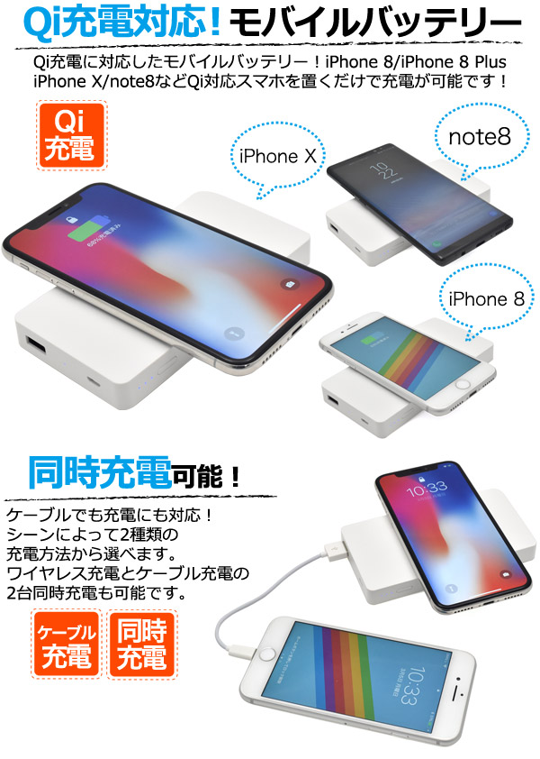 【定価8,778円】モバイルバッテリー PD60W Qi充電器 SMARTCOBY20000-PD60W | 株式会社CIO（シーアイオー）公式HP