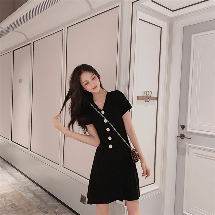 大人の魅力 女性らしい 夏 ファッション ヘップバーン ウエスト スリム Aライン ワンビース Www Watsons Biz Id