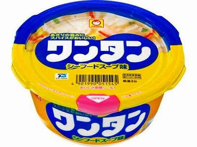 maruchan マルちゃん ワンタンシーフードスープ味 カップ 33g x12 *