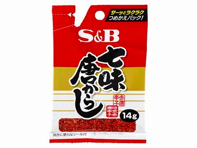 S&B S&B エスビー 七味唐辛子 袋 14g x10 *