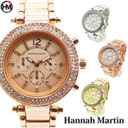ラインストーンで艶やか&ゴージャス HM005 Hannah Martin レディース腕時計