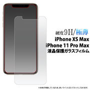 液晶保護シール  iPhone XS Max/iPhone 11 Pro Max液晶保護ガラスフィルム