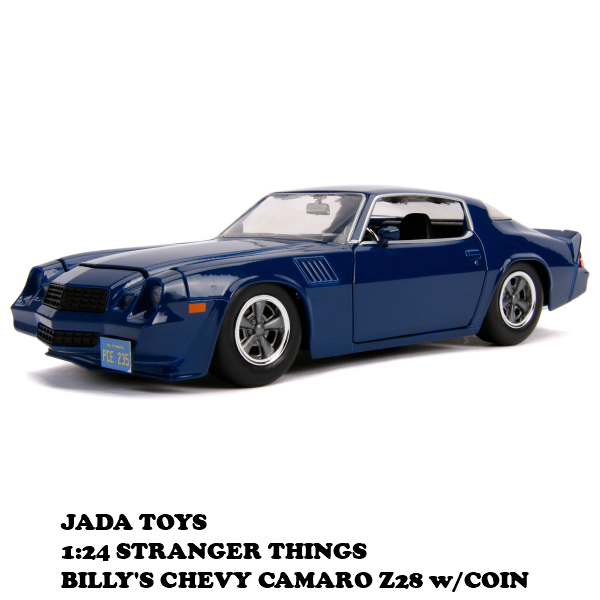 1:24 STRANGER THINGS BILLY'S 1979 CHEVY CAMARO Z/28 w/COIN