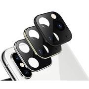 レンズ保護カバー iPhoneX適用 カメラ保護カバー ガラスカバー iPhone11pro 3色展開