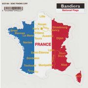 Bandiera (バンディエラ）ダイカットクリアステッカー フランス 14076 (BCST-004)