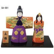 ★ひな祭りを飾る★ 縁起の良い雛人形【立雛（特大）】