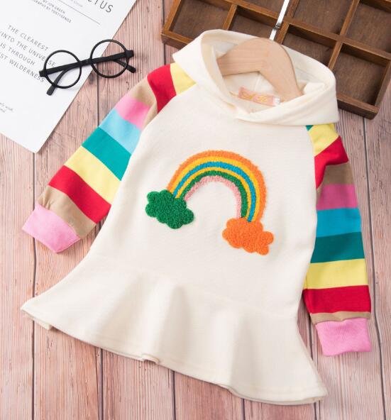 2020新品 格安 キッズファッション 子供ワンピース レインボー ワンピース 可愛い 90 130 アパレル 株式会社 コスモス 問屋 仕入れ 卸 卸売の専門 仕入れならnetsea