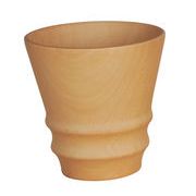 木製　ナチュラル　デザインカップ