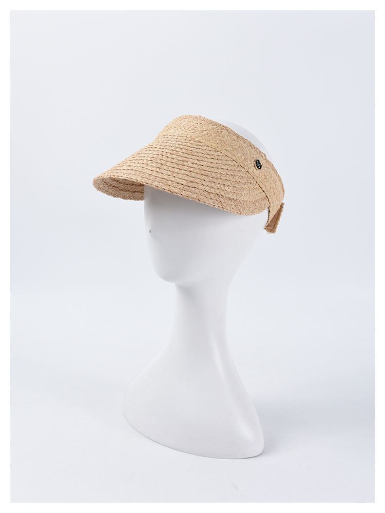 新発売 麦わら帽子 バイザーハット 帽子 レディース UVカット  サンバイザー