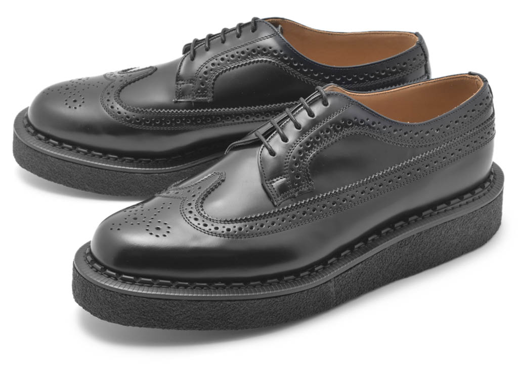 S) 【ジョージコックス】ラバーソール 12508 V GOLOSH BROGUE 1640-313