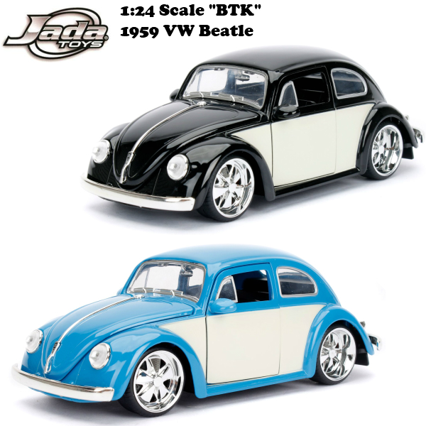 JADATOYS 1/24 BTK 1959 VW Beetle ミニカー
