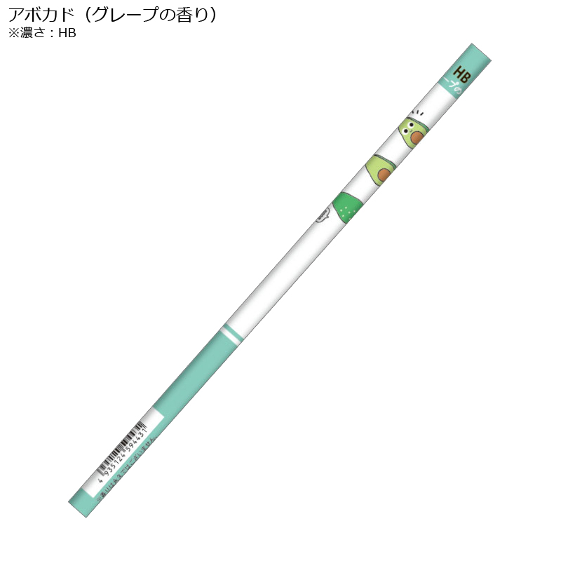 □CRUX(クラックス)□ にっこりコレクション 香り付き 鉛筆 HB 雑貨 