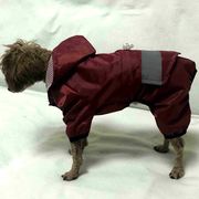 新作　夜の反射効果あり　けん引釦付き　レインコート 　ドッグウェア　犬　犬の服 　ペットグッズ(S-XXL)