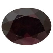 ≪特価品/即納≫アルマンダイトガーネット オーバルカット/エッジの処理がよくない 約 22.55CT  15x20mm