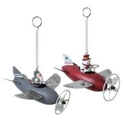 KEI：クリスマスブリキのボヨヨンおもちゃ【航空ショー/アソート】