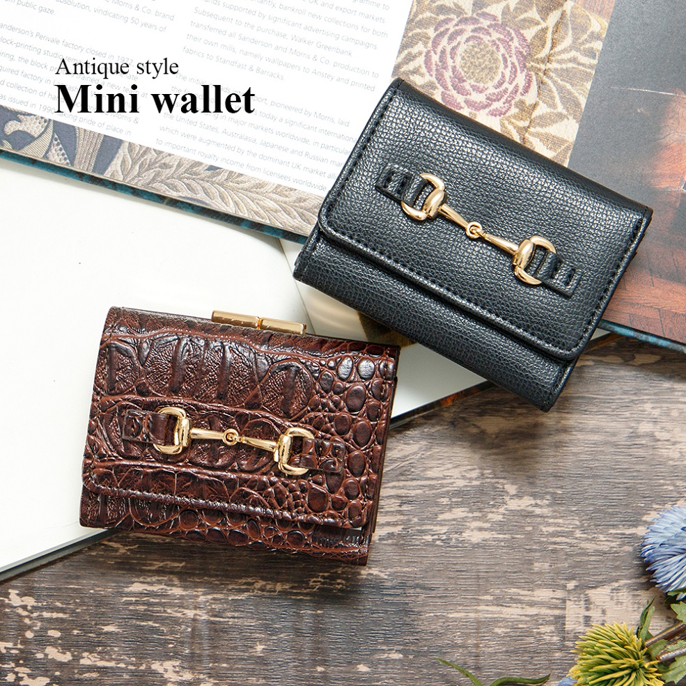 ビット 三つ折り財布 がま口ミニ財布 アガサ レディース ウォレット ファッション雑貨 株式会社 リボーンカンパニー Altrose 問屋 仕入れ 卸 卸売の専門 仕入れならnetsea