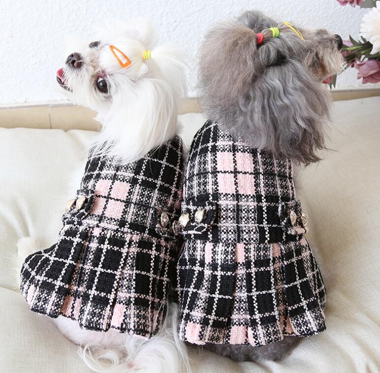 秋冬新作 超可愛いペット服 犬服 ワンピース ワンちゃん服 ドッグウェア ネコ雑貨 犬用のスカート 雑貨 佳美 株式会社 問屋 仕入れ 卸 卸売の専門 仕入れならnetsea