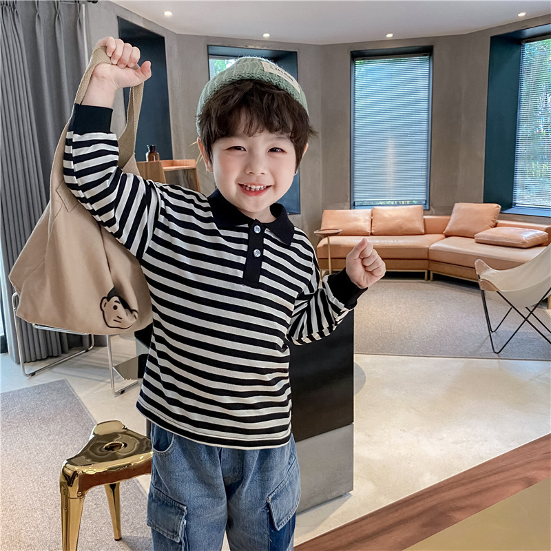 m15878 シャツＴ-シャツ  長袖 シンプル 韓国子供服 ファッション  2020新作 SALE 動画あり