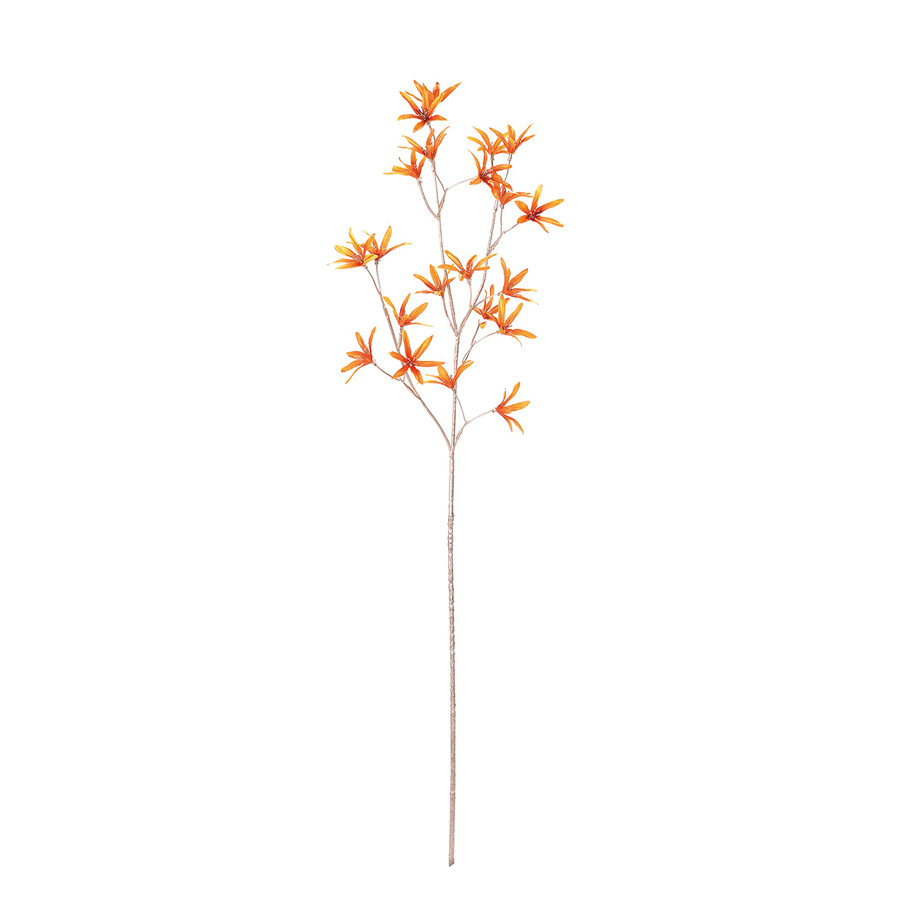 Magiq 艶めき花枝 オレンジ 造花 アーティフィシャルフラワー 小花 雑貨 株式会社 東京堂 問屋 仕入れ 卸 卸売の専門 仕入れならnetsea