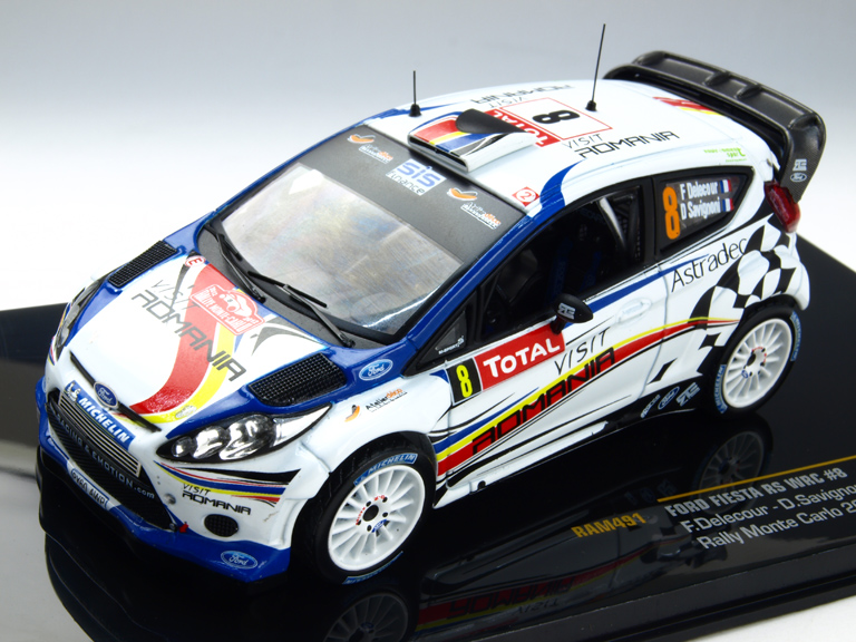 ixo/イクソ フォード フィエスタ RS WRC 2012年ラリー モンテカルロ #8 F.Delecour/D.Savignoni