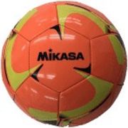 マシーン縫い　サッカーボール　レジャー用　オレンジ　F5TPV-O-YBK