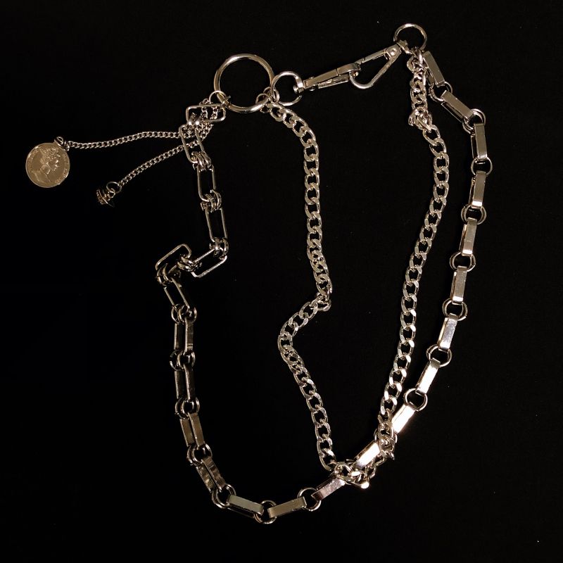 アクセサリー チェーン 原宿ファッション ダブルチェーン コーディネート ウォレットチェーン ファッション雑貨 Starhub通販 株式会社 問屋 仕入れ 卸 卸売の専門 仕入れならnetsea