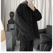 今冬必ず買うデザイン 韓国ファッション 毛皮の襟 単体ボタン ウールコート ラムウール コットンコート