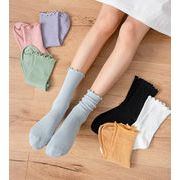 HOT　お手頃な価格＆高品質　靴下　ソックス　SWEET風　透湿　ハイソックス　学生