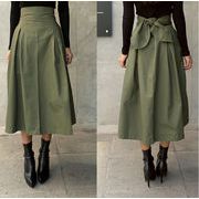大人の可愛さをこの1枚で手に入れる スカート 春秋 スリム マキシ レディース 韓国ファッション