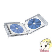 ELECOM エレコム Blu-ray・CD・DVD対応クリアケース 36枚収納 CCD-FBB36CR