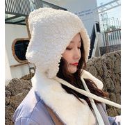 韓国ファッション 秋 冬 新品 バンディング バオトウキャップ 厚手 耳の保護 暖かい カジュアル トレンド