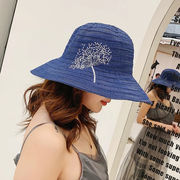 雑誌やSNSで話題 新作 春夏 帽子 韓国スタイル 日焼け止め uvカット つば広い ハット レディース
