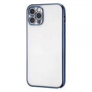 iPhone 12 Pro Perfect Fit メタリックケース/ブルー