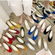 春 新作 歩きやすい 靴 シューズ フラットシューズ 美脚 韓国ファッション レディース 通勤 仕事