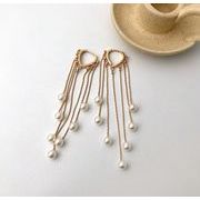 ハートフリンジピアス