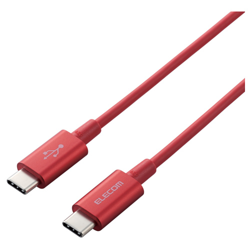 エレコム スマホ・タブレット用USBケーブル/USB(C-C)/準高耐久/Power De